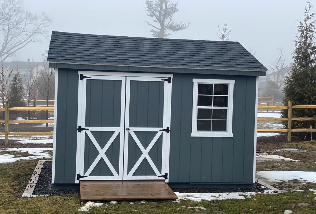 Standard T111 AFrame Shed 6' Walls Lancaster Barns